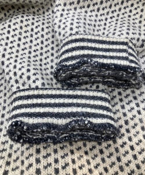 L.L.Bean（エルエルビーン）L.L.Bean (エルエルビーン) バーズアイニット ホワイト サイズ:XLの古着・服飾アイテム