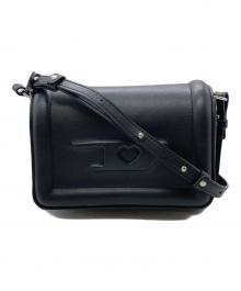 DIESEL（ディーゼル）の古着「ハートＤロゴショルダーバッグ」｜ブラック