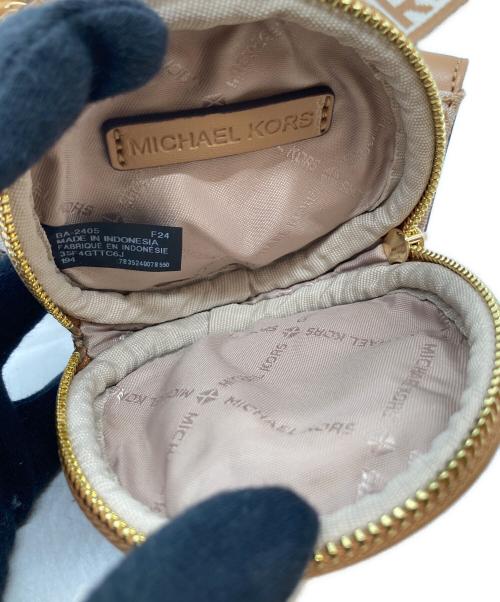 MICHAEL KORS（マイケルコース）MICHAEL KORS (マイケルコース) JET SET ITEM クロスボディバッグ ベージュの古着・服飾アイテム