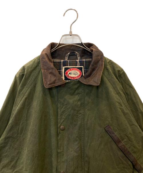 the australian outback collection（ジーオーストラリアンオートバックコレクション）THE AUSTRALIAN OUTBACK COLLECTION (ジーオーストラリアンオートバックコレクション) オイルドジャケット カーキ サイズ:Lの古着・服飾アイテム