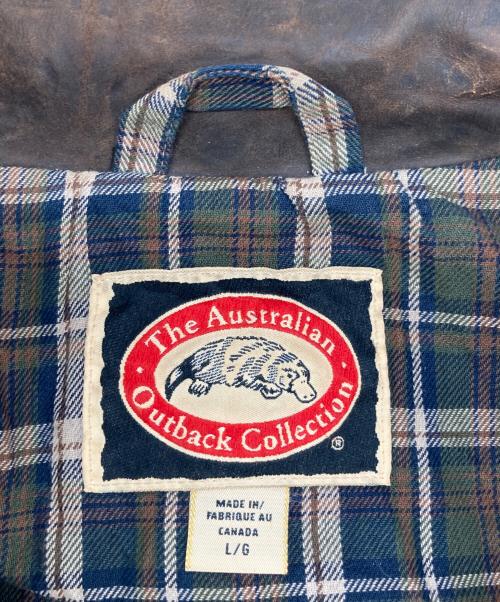 the australian outback collection（ジーオーストラリアンオートバックコレクション）THE AUSTRALIAN OUTBACK COLLECTION (ジーオーストラリアンオートバックコレクション) オイルドジャケット カーキ サイズ:Lの古着・服飾アイテム