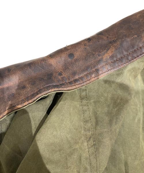 the australian outback collection（ジーオーストラリアンオートバックコレクション）THE AUSTRALIAN OUTBACK COLLECTION (ジーオーストラリアンオートバックコレクション) オイルドジャケット カーキ サイズ:Lの古着・服飾アイテム
