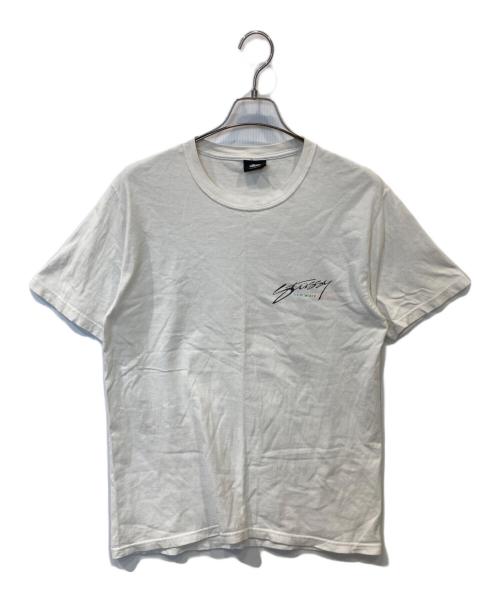 stussy（ステューシー）stussy (ステューシー) new wave designs Tシャツ ホワイト サイズ:Mの古着・服飾アイテム