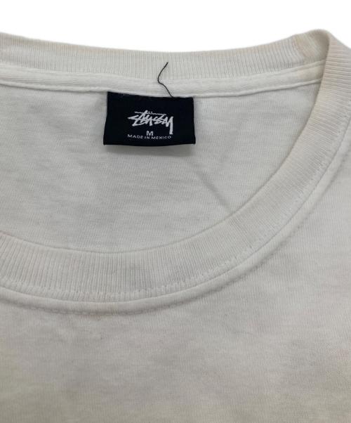 stussy（ステューシー）stussy (ステューシー) new wave designs Tシャツ ホワイト サイズ:Mの古着・服飾アイテム