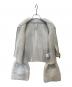 中古・古着 CFCL FLUTED PILE GLITTER CROPPED ZIP SHIRT CARDIGAN 「フルーテッド パイル グリッター クロップド ジップ シャツ カーディガン CF010KE179JP00 ベージュ サイズ:1：25000円