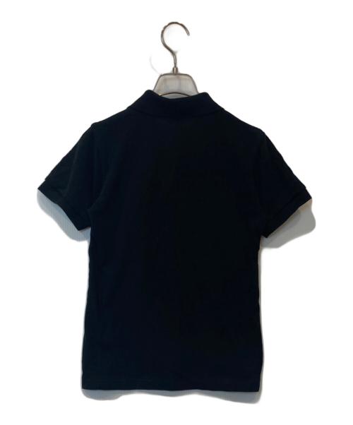 PLAY COMME des GARCONS（プレイコムデギャルソン）PLAY COMME des GARCONS (プレイコムデギャルソン) One-point logo patch S/S polo shirt　AZ-T045 ブラック サイズ:Sの古着・服飾アイテム