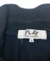 中古・古着 PLAY COMME des GARCONS (プレイコムデギャルソン) One-point logo patch S/S polo shirt　AZ-T045 ブラック サイズ:S：7000円