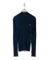 maison kitsune（メゾンキツネ）の古着「リブタートルネックニット LW00806KT1091」｜ブラック
