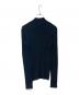 maison kitsune (メゾンキツネ) リブタートルネックニット LW00806KT1091 ブラック サイズ:XS：9000円