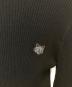中古・古着 maison kitsune (メゾンキツネ) リブタートルネックニット LW00806KT1091 ブラック サイズ:XS：9000円