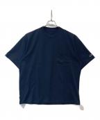 The Ennnoy Professionalザ エンノイ プロフェッショナル）の古着「ポケットTシャツ　SS22BRENCT04NTL」｜ネイビー