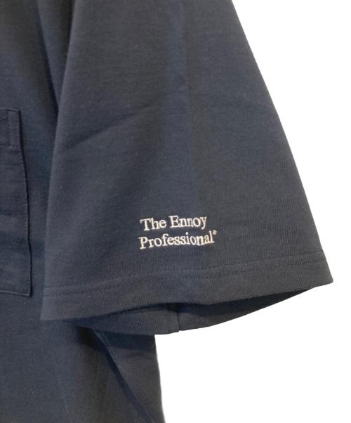 The Ennnoy Professional（ザ エンノイ プロフェッショナル）The Ennnoy Professional (ザ エンノイ プロフェッショナル) ポケットTシャツ　SS22BRENCT04NTL ネイビー サイズ:Lの古着・服飾アイテム