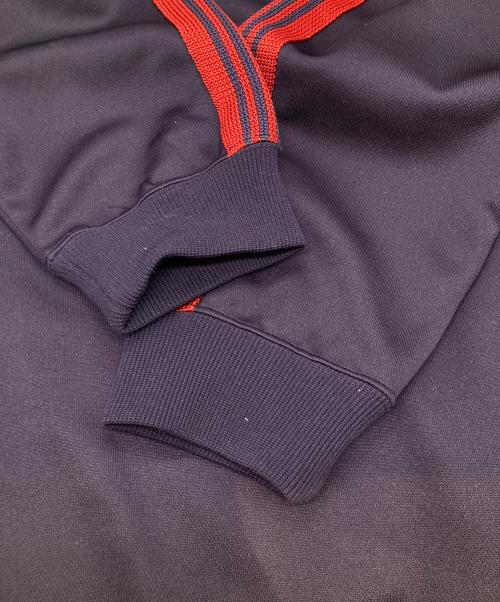Needles（ニードルズ）Needles (ニードルズ) Track Crew Neck Shirt Poly Smoothトラック クルーネック シャツ ポリ スムース LQ228 パープル サイズ:Ｌの古着・服飾アイテム