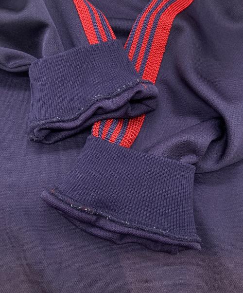 Needles（ニードルズ）Needles (ニードルズ) Track Crew Neck Shirt Poly Smoothトラック クルーネック シャツ ポリ スムース LQ228 パープル サイズ:Ｌの古着・服飾アイテム
