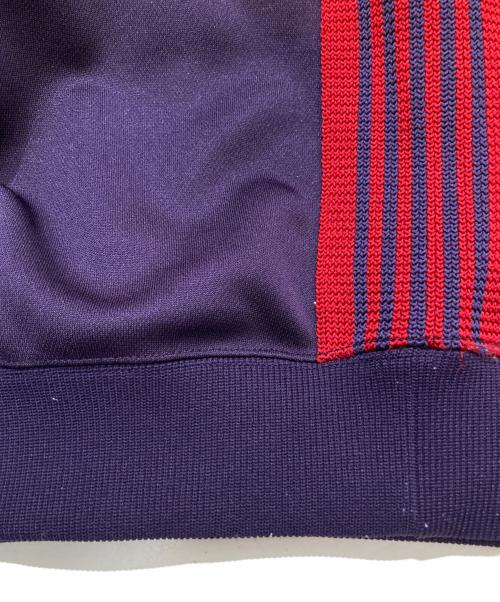 Needles（ニードルズ）Needles (ニードルズ) Track Crew Neck Shirt Poly Smoothトラック クルーネック シャツ ポリ スムース LQ228 パープル サイズ:Ｌの古着・服飾アイテム
