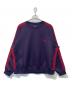 Needles（ニードルズ）の古着「Track Crew Neck Shirt Poly Smoothトラック クルーネック シャツ ポリ スムース LQ228」｜パープル