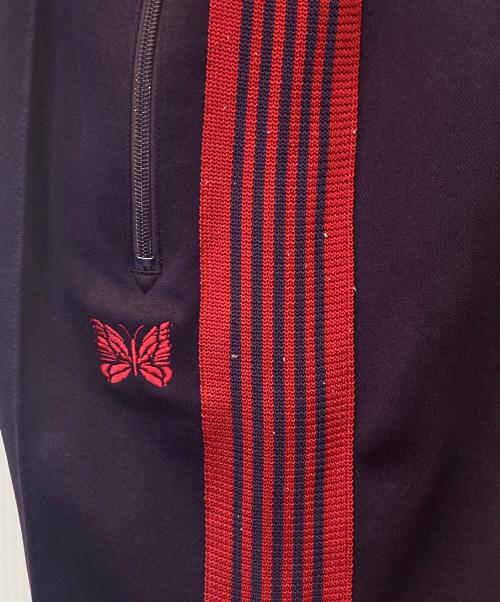Needles（ニードルズ）Needles (ニードルズ) Narrow Track Pant Poly Smooth ナロー トラック パンツ ポリ スムース LQ230 パープル サイズ:XSの古着・服飾アイテム