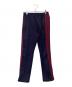 Needles（ニードルズ）の古着「Narrow Track Pant Poly Smooth ナロー トラック パンツ ポリ スムース LQ230」｜パープル