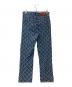 Calvin Klein (カルバンクライン) Allover Logo 90's Straight Jeans　4RD766G インディゴ サイズ:W30×L32：10000円