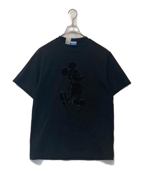 N.HOOLYWOOD（エヌ ハリウッド）N.HOOLYWOOD (エヌ ハリウッド) Disney (ディズニー) Mickey Mouse T-SHIRT　1244-CS01-001 ブラック サイズ:Sの古着・服飾アイテム