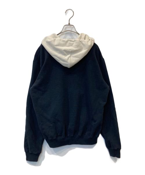 AURALEE（オーラリー）AURALEE (オーラリー) SMOOTH SOFT BD SWEAT P/O PARKA　A26SP01TU ネイビー サイズ:3の古着・服飾アイテム
