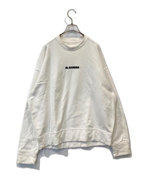 JIL SANDER+（ジルサンダープラス）JIL SANDER+ (ジルサンダープラス) ロゴスウェット JPUS707532 アイボリー サイズ:Sの古着・服飾アイテム