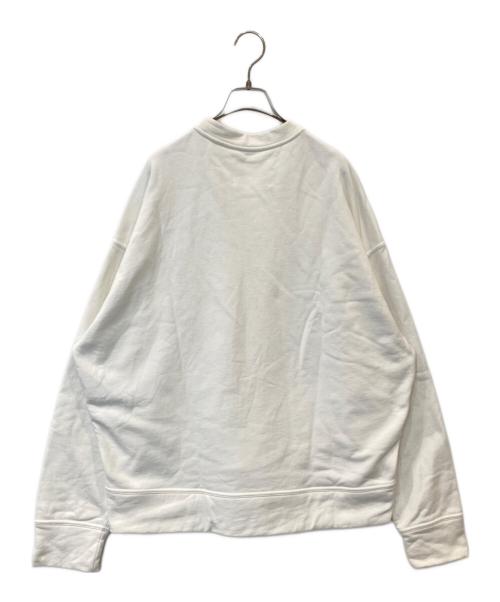 JIL SANDER+（ジルサンダープラス）JIL SANDER+ (ジルサンダープラス) ロゴスウェット JPUS707532 アイボリー サイズ:Sの古着・服飾アイテム