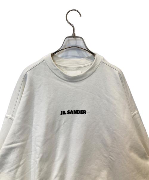 JIL SANDER+（ジルサンダープラス）JIL SANDER+ (ジルサンダープラス) ロゴスウェット JPUS707532 アイボリー サイズ:Sの古着・服飾アイテム