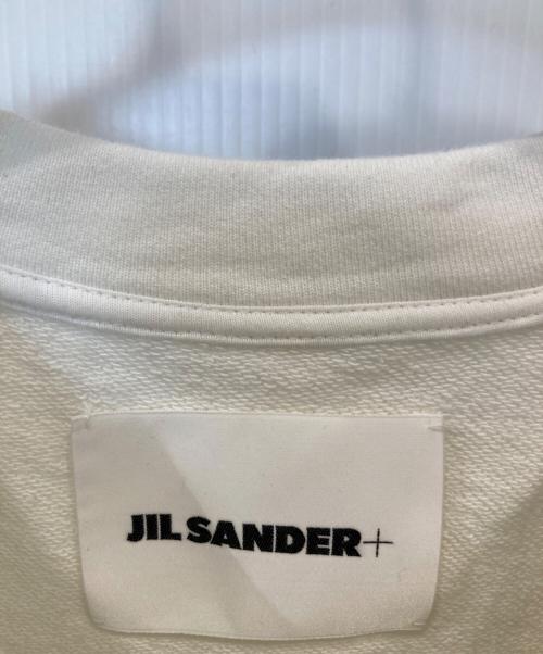 JIL SANDER+（ジルサンダープラス）JIL SANDER+ (ジルサンダープラス) ロゴスウェット JPUS707532 アイボリー サイズ:Sの古着・服飾アイテム