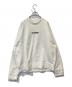 JIL SANDER+（ジルサンダープラス）の古着「ロゴスウェット JPUS707532」｜アイボリー