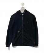 WTAPSダブルタップス）の古着「HELLWEEK ZIP UP SWEATSHIRT　172ATDT-CSM14」｜ブラック
