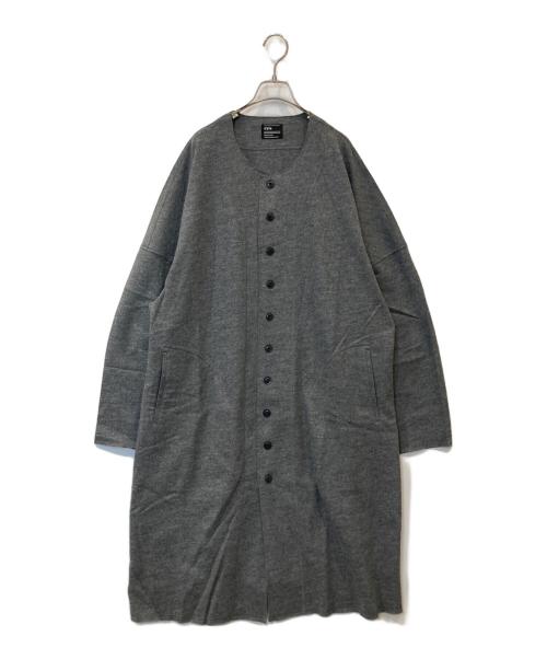 s'yte（サイト）s'yte (サイト) カラーレスピボットスリーブウールコート UR-C04-122 グレー サイズ:Mの古着・服飾アイテム