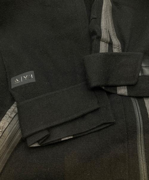 Y-3（ワイスリー）Y-3 (ワイスリー) ウールジップアップジャケット BK0409 ブラック サイズ:Lの古着・服飾アイテム
