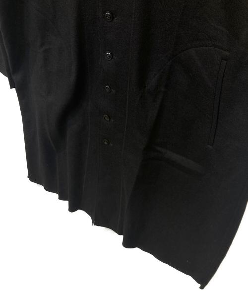 s'yte（サイト）s'yte (サイト) カラーレスピボットスリーブウールコートUR-C04-122  ブラック サイズ:Mの古着・服飾アイテム