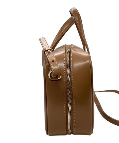 ROH SEOUL（ローソウル）ROH SEOUL (ローソウル) medium tin square tote bag ブラウンの古着・服飾アイテム