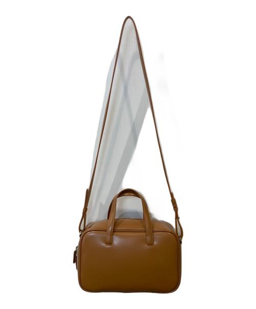 ROH SEOUL（ローソウル）ROH SEOUL (ローソウル) medium tin square tote bag ブラウンの古着・服飾アイテム
