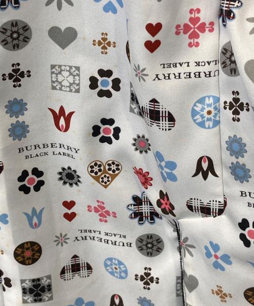 BURBERRY BLACK LABEL（バーバリーブラックレーベル）BURBERRY BLACK LABEL (バーバリーブラックレーベル) 裏地総柄ベロアテーラードジャケット　BMP34-113-09 ブラック サイズ:Sの古着・服飾アイテム