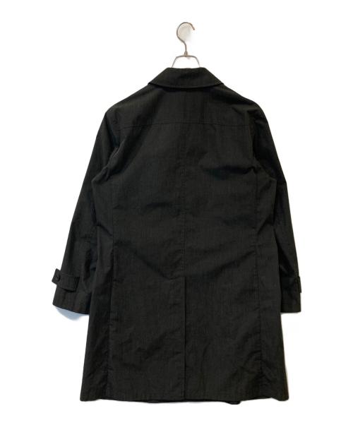 BURBERRY BLACK LABEL（バーバリーブラックレーベル）BURBERRY BLACK LABEL (バーバリーブラックレーベル) 比翼ステンカラーコート　BMA10-400-08 グレー サイズ:Mの古着・服飾アイテム