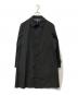 BURBERRY BLACK LABEL（バーバリーブラックレーベル）の古着「比翼ステンカラーコート　BMA10-400-08」｜グレー