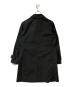 BURBERRY BLACK LABEL (バーバリーブラックレーベル) 比翼ステンカラーコート　BMA10-400-08 グレー サイズ:M：7000円