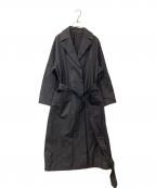 VERMEIL par ienaヴェルメイユ パー イエナ）の古着「VENTILE シングルトレンチコート　25020938800010」｜グレー
