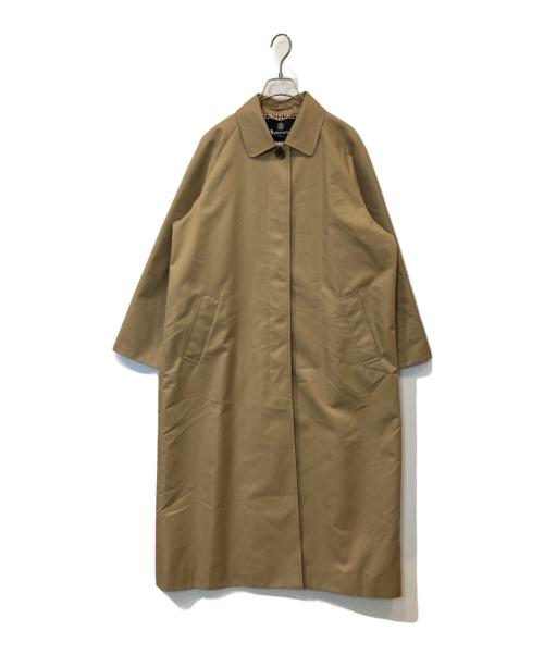 Aquascutum（アクアスキュータム）Aquascutum (アクアスキュータム) journal standard L'essage (ジャーナルスタンダード レサージュ) 別注ステンカラーコート　21020370800010 ベージュ サイズ:Fの古着・服飾アイテム