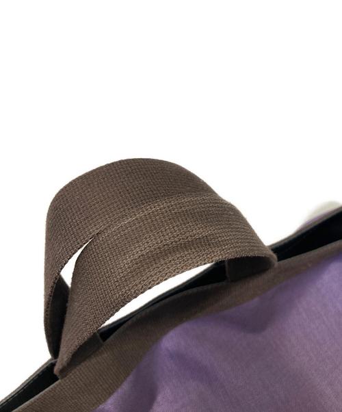 Herve Chapelier（エルベシャプリエ）Herve Chapelier (エルベシャプリエ) コーデュラ舟型トートL 725C パープルの古着・服飾アイテム