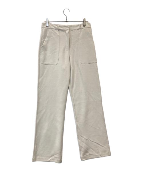 'S Max Mara（エスマックスマーラ）'S Max Mara (エスマックスマーラ) スウェットワイドパンツ 2529786011 ライトグレー サイズ:Mの古着・服飾アイテム