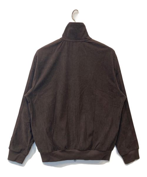 adidas（アディダス）adidas (アディダス) LUXFLOW ALPHA コーデュロイ トラックトップ　LF3625 ブラウン サイズ:Mの古着・服飾アイテム