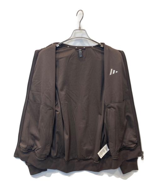 adidas（アディダス）adidas (アディダス) LUXFLOW ALPHA コーデュロイ トラックトップ　LF3625 ブラウン サイズ:Mの古着・服飾アイテム