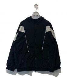 adidas（アディダス）の古着「STADIUM CHROME ウーブンジャケット　KA0916」｜ブラック