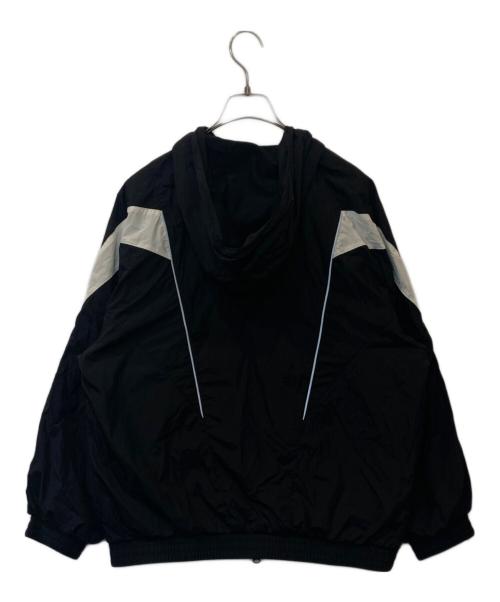 adidas（アディダス）adidas (アディダス) STADIUM CHROME ウーブンジャケット　KA0916 ブラック サイズ:Lの古着・服飾アイテム
