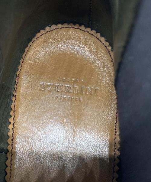 STURLINI（ストゥルリーニ）STURLINI (ストゥルリーニ) サイドゴアブーツ 8463 カーキ サイズ:37の古着・服飾アイテム