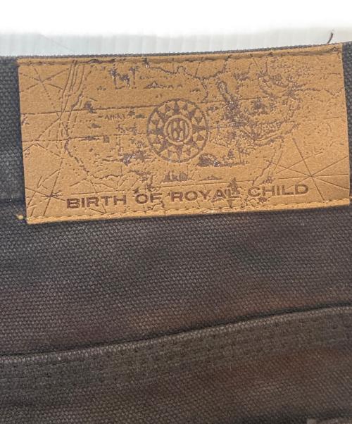 BIRTH OF ROYAL CHILD（バース オブ ロイヤル チャイルド）BIRTH OF ROYAL CHILD (バース オブ ロイヤル チャイルド) デコラティブ ショートパンツ ブラック サイズ:Lの古着・服飾アイテム